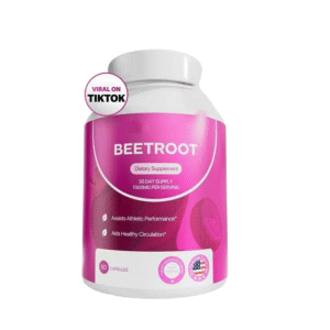 Organic Beetroot Capsules — 60 Count