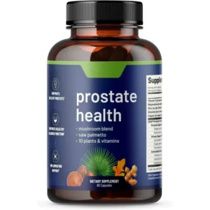 Prostate support capsules, 60 count.
